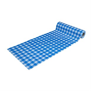 Pratikser Tek Kullanımlık Masa Örtüsü Mavi - 100x120cm - Rulo